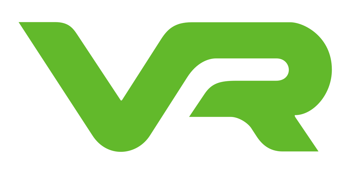 VR logo vihreä