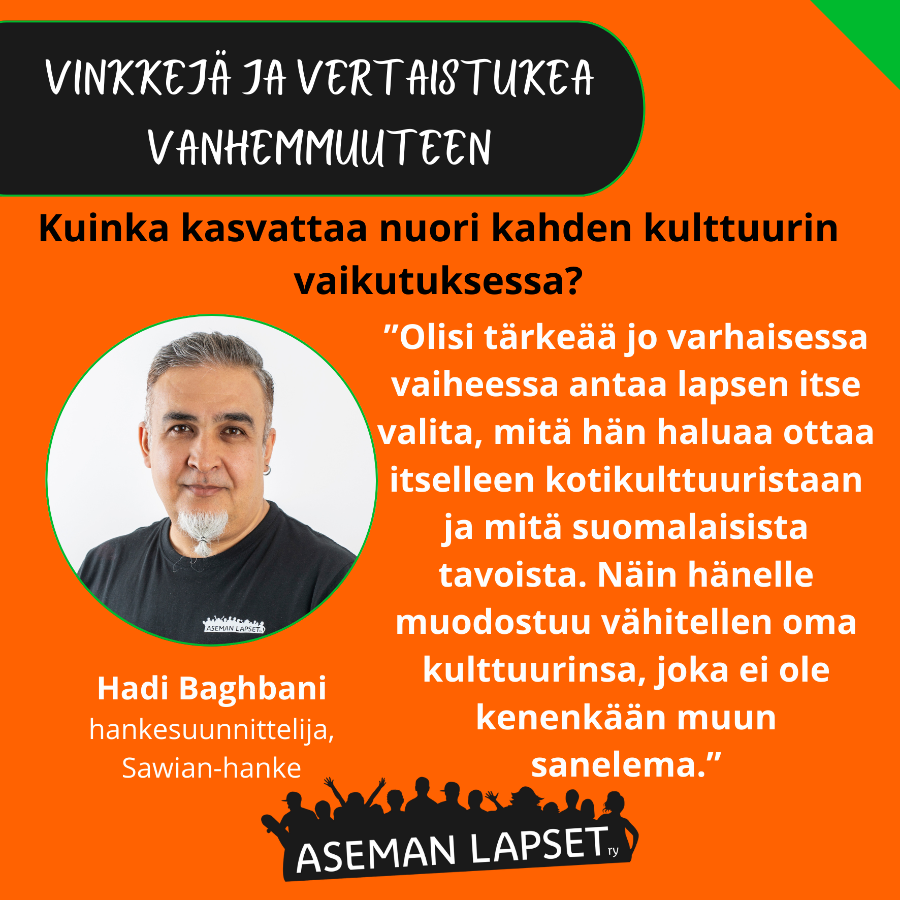 Vinkkejä vanhemmille Hadi